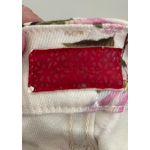 Mother The Looker "back to the good fortune diner" bird print multicolored Jean - Picture 11 of 11